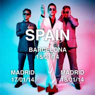Depeche Mode en Madrid y Barcelona a inicios de 2014