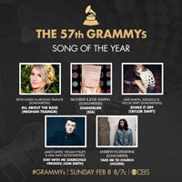 Nominaciones a la 57ª edición de los premios Grammy