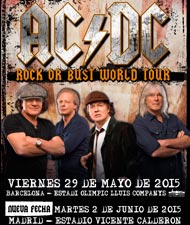 Segunda fecha para AC/DC en Madrid