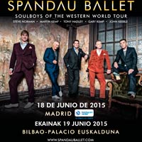 3 conciertos de Spandau Ballet en España
