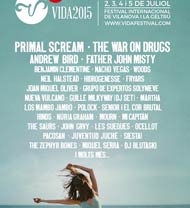 Cartel provisional del VIDA Festival 2015