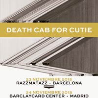Conciertos de Death Cab for Cutie en Madrid y Barcelona