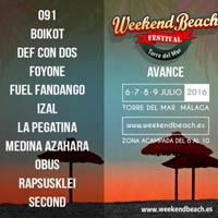 Crece el Weekend Beach Festival 2016