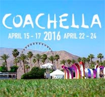 Cartel y streaming del Festival de Coachella 2016