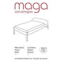 Maga presenta su 'Álbum Blanco' con amigos
