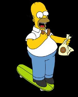 Homer y los donuts