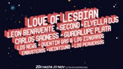 Love of Lesbian y Carlos Sadnes al Interestelar Sevilla 2017