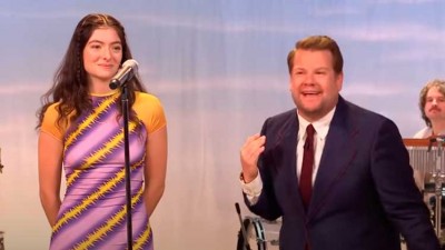Lorde residencia en The Late Late Show with James Corden