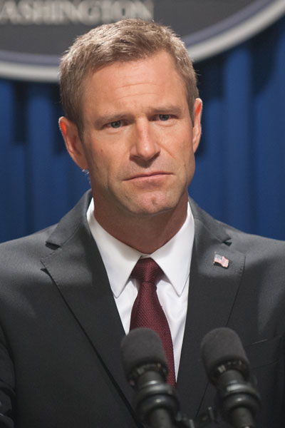Aaron Eckhart Objetivo: La Casa Blanca
