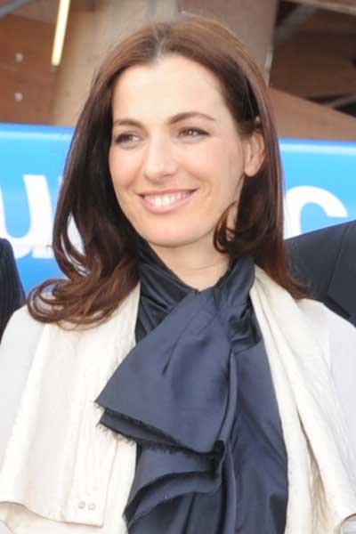 Ayelet Zurer Ángeles y demonios Presentación en CERN