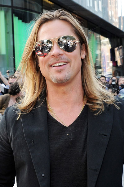 Brad Pitt Guerra Mundial Z Premiere en Londres