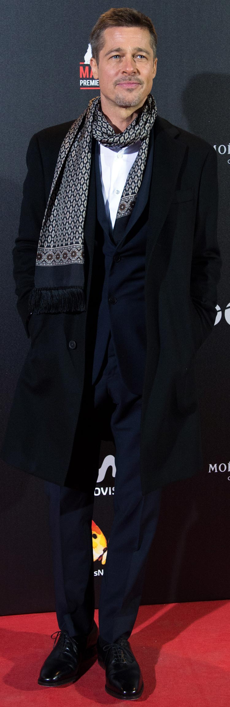 Brad Pitt Aliados Premiere en Madrid