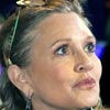Carrie Fisher Star Wars: El despertar de la fuerza Premiere europea en Londres