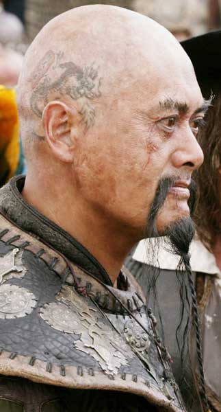 Chow Yun-Fat Piratas del Caribe 3: En el fin del mundo