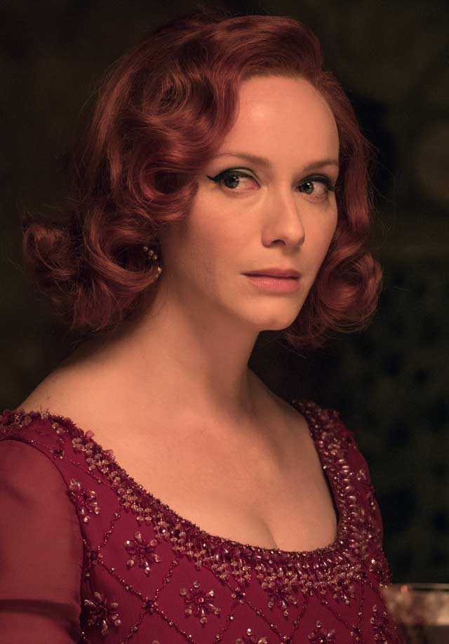 Christina Hendricks La casa torcida