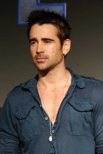 Colin Farrell Total recall Photocall presentación en Cancún