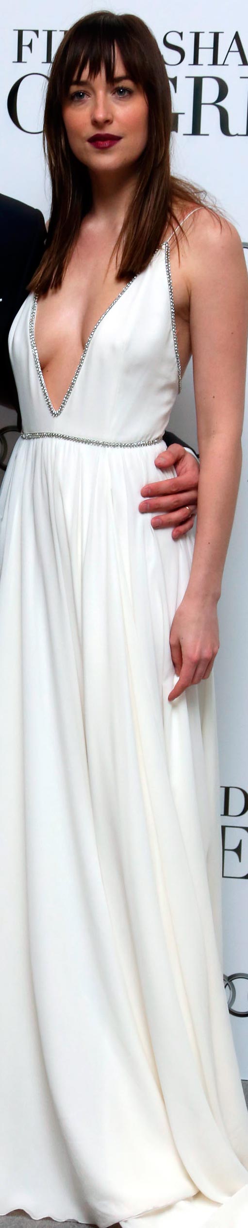 Dakota Johnson Cincuenta sombras de Grey Premiere Londres