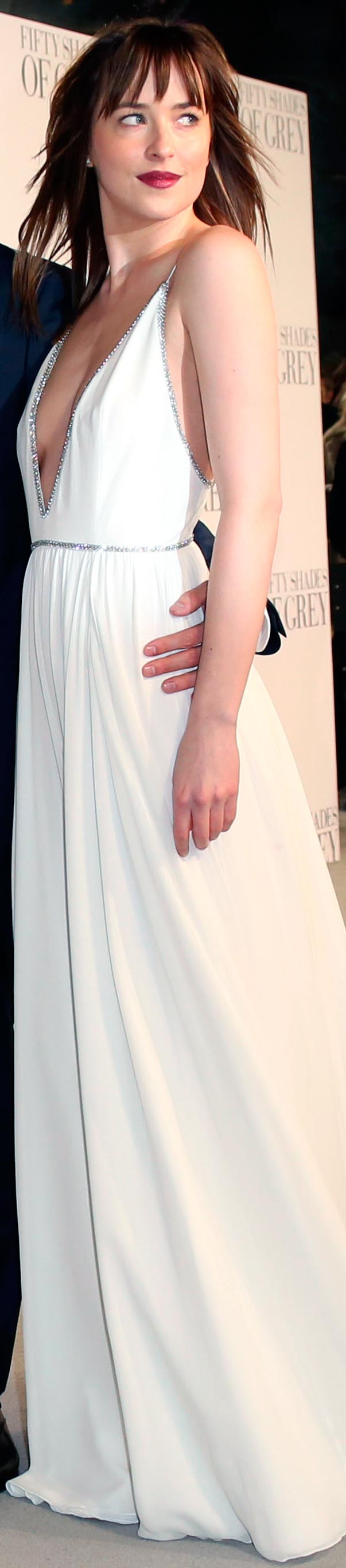 Dakota Johnson Cincuenta sombras de Grey Premiere Londres