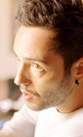 David Guapo Barcelona, noche de invierno