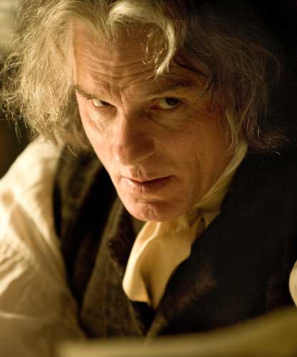 Ed Harris Copying Beethoven