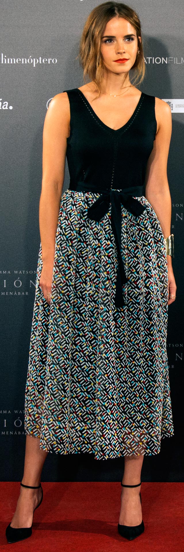 Emma Watson Regresión Photocall en Madrid