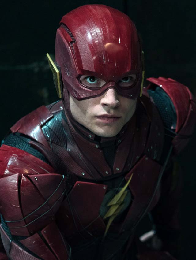 Ezra Miller Liga de la justicia
