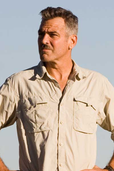 George Clooney Los hombres que miraban fijamente a las cabras
