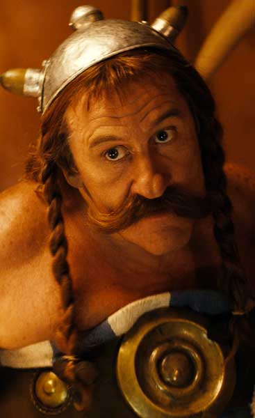 Gérard Depardieu Astérix en los Juegos Olímpicos
