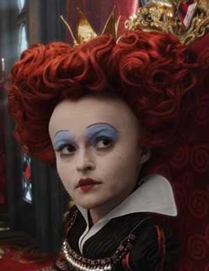 Helena Bonham Carter Alicia en el país de las maravillas