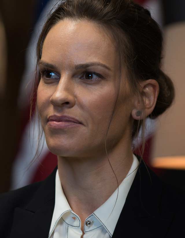 Hilary Swank La suerte de los Logan