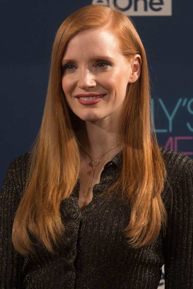 Jessica Chastain Molly's game Junket de prensa en Madrid