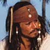 Johnny Depp Piratas del Caribe. La Maldición de la Perla negra