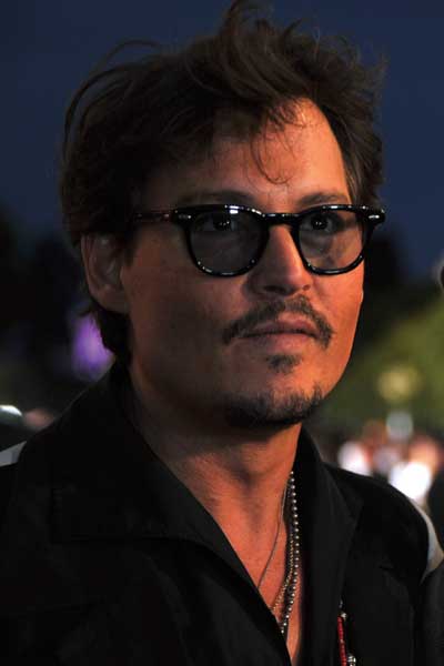 Johnny Depp Piratas del Caribe: En mareas misteriosas World Premiere Mundial en Disneyland