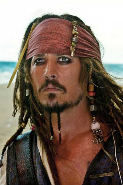 Johnny Depp Piratas del Caribe: En mareas misteriosas