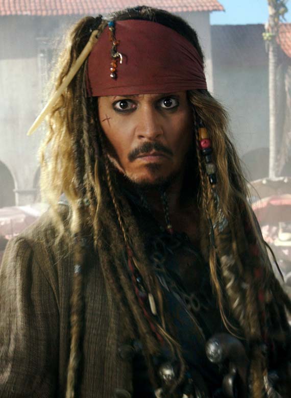 Johnny Depp Piratas del Caribe: La venganza de Salazar