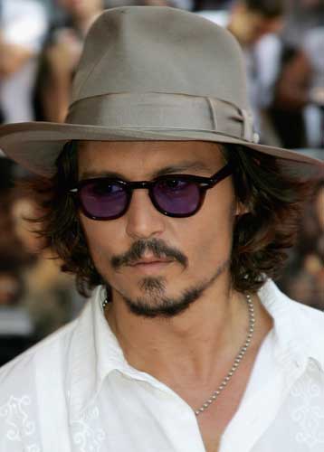 Johnny Depp Piratas del Caribe: El Cofre del Hombre Muerto Premiere