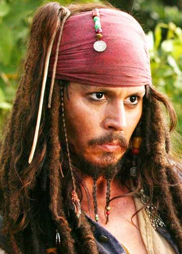 Johnny Depp Piratas del Caribe: El Cofre del Hombre Muerto