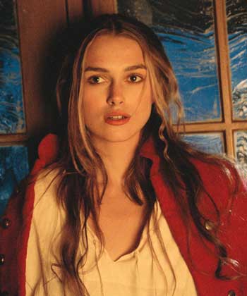 Keira Knightley Piratas del Caribe. La Maldición de la Perla negra