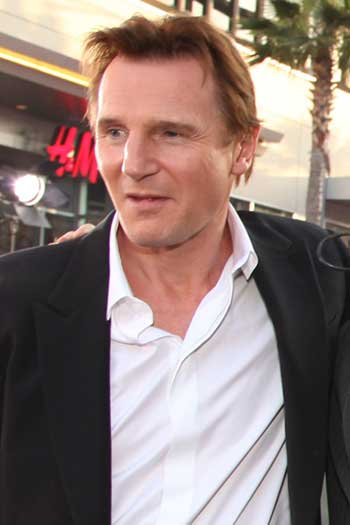 Liam Neeson El equipo A Premiere en Hollywood
