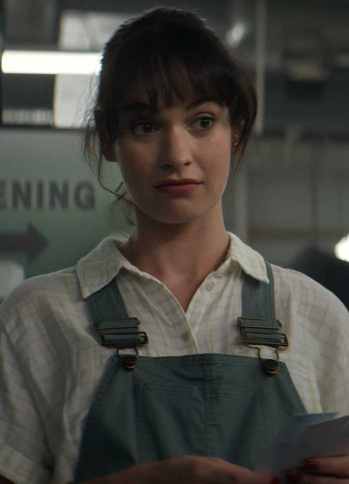 Lily James Fuera de la ley