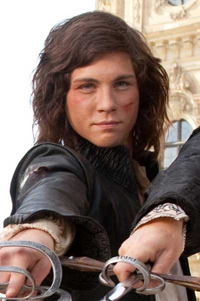 Logan Lerman Los tres mosqueteros