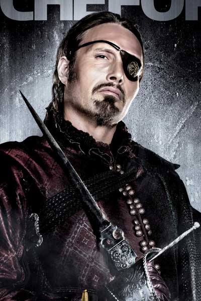 Mads Mikkelsen Los tres mosqueteros