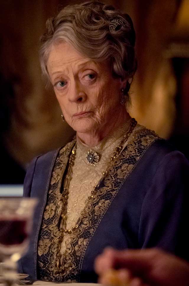 Maggie Smith Downton Abbey