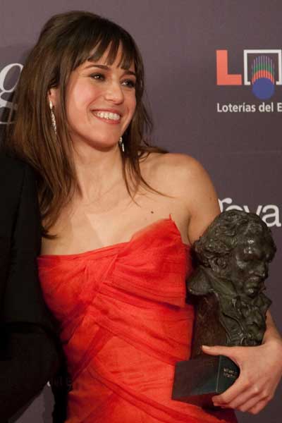 Marta Etura Premios Goya 2010