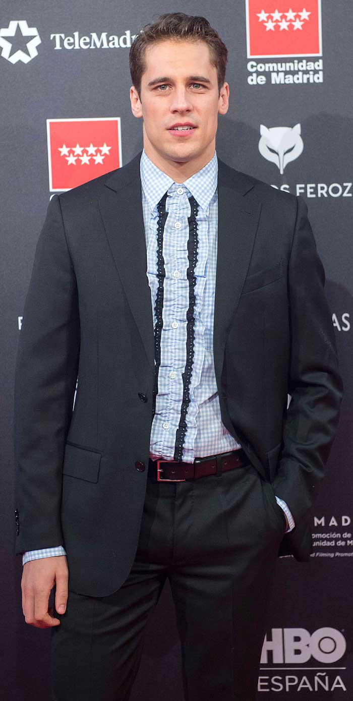 Martiño Rivas Premios Feroz 2020 - Alfombra roja