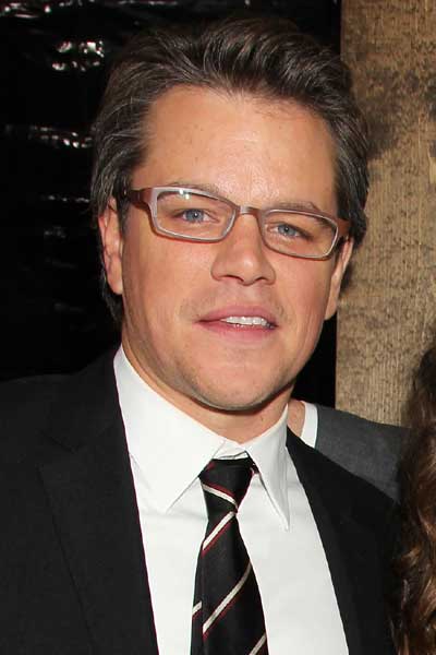 Matt Damon Valor de ley Premiere en Nueva York