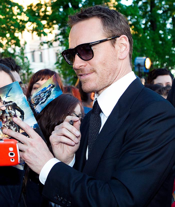 Michael Fassbender X-Men: Días del futuro pasado Premiere Rusia