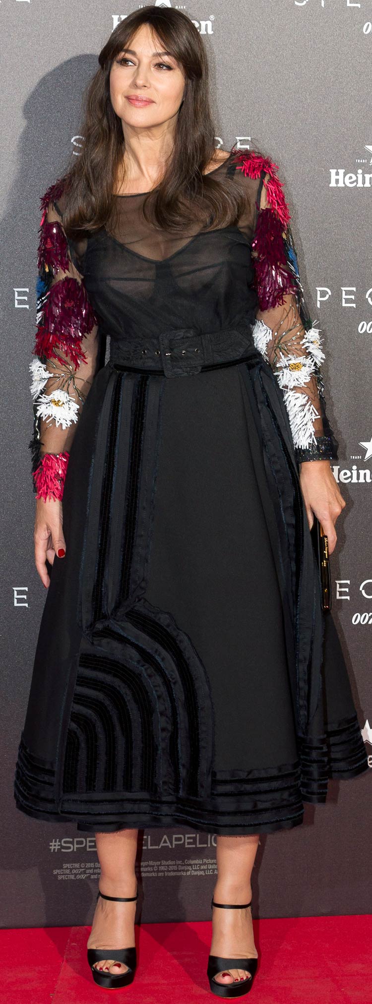 Monica Bellucci Spectre Premiere en Madrid