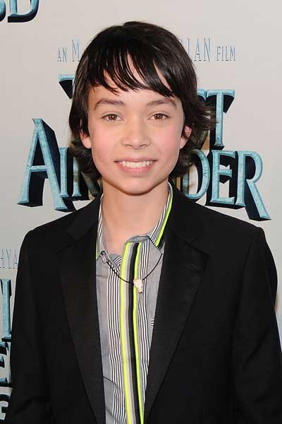 Noah Ringer Airbender El último guerrero Premiere en Nueva York