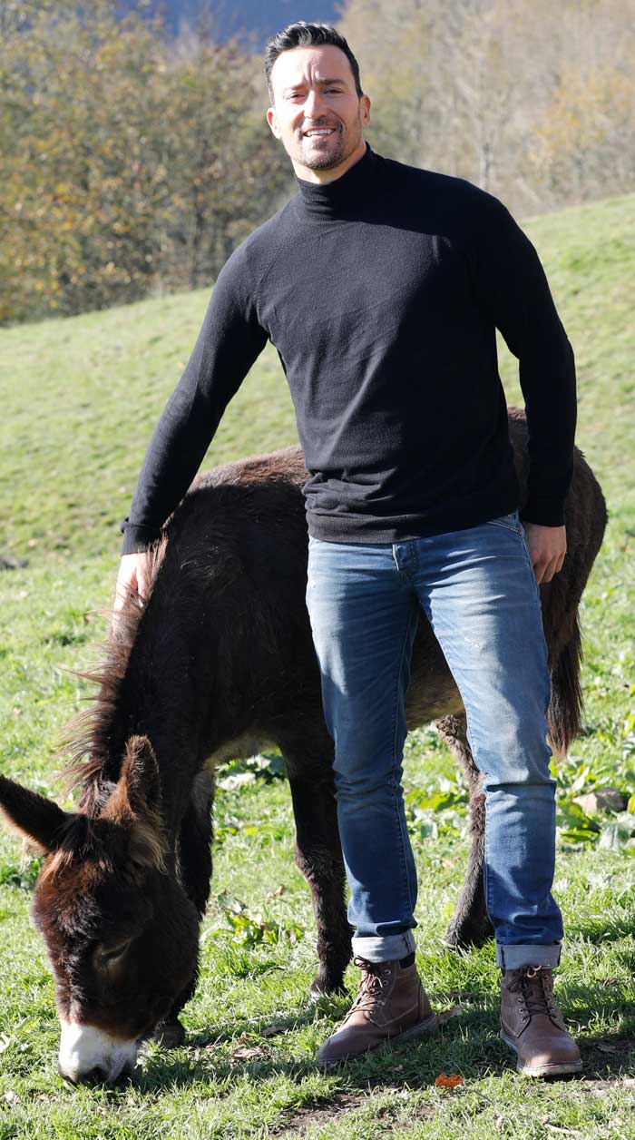 Pablo Puyol En otro lugar Photocall rodaje